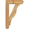Ekena Millwork Funston Craftsman Rough Sawn Bracket w/ Offset Brace, Western Red Cedar, 6"W x 20"D x 32"H BKT0604X20X32FST04RWR - alternate 3